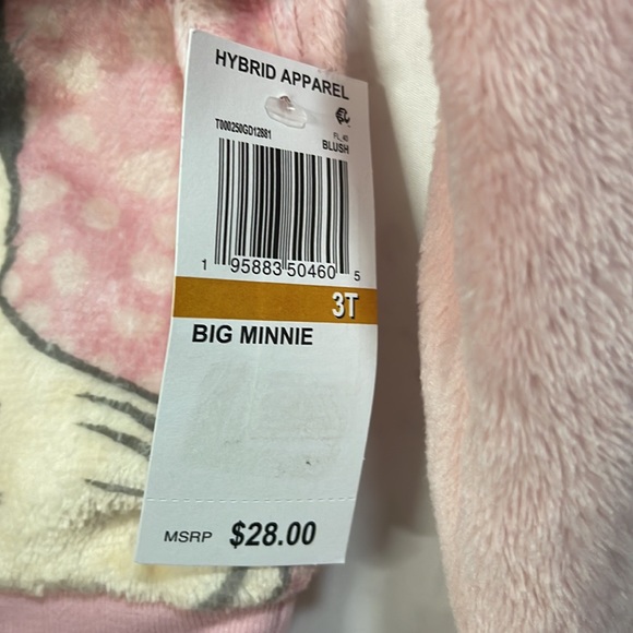 Disney Little Girls Minnie Woobie Sweatshirt - Picture 5 of 7